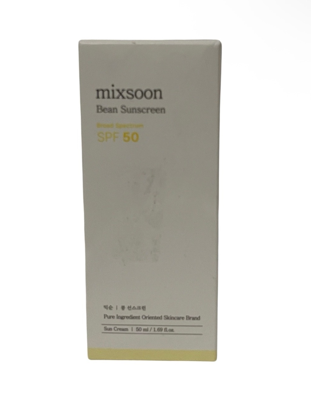 Mixsoon Bean Sunscreen SPF 50 Sun Cream 1.69 oz - NIB